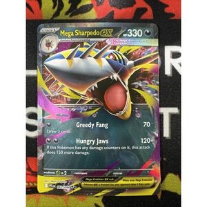Pokemon TCG Mega Sharpedo ex 061/094 Phantasmal Flames NM